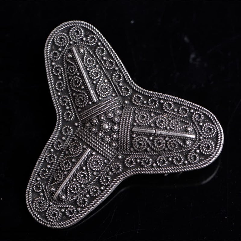 LANGHONG Norse Viking Brooch For Men Turtle Brooch Talisman Jewelry, Gift For Men - Image 2